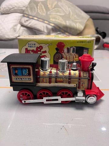 Yonezawa - Blikken speelgoedtrein - Happy Loco - 1970-1980 -