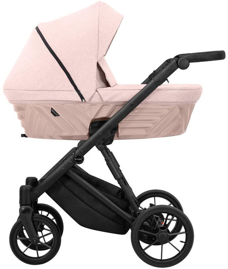 Kunert Ivento Black Smoky Pink 2-in-1 Kinderwagen, Kinderen en Baby's, Autostoeltjes, Nieuw, Verzenden