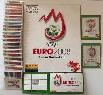 Panini Euro 2008 Cristiano Ronaldo, Zlatan Ibrahimovi, Luka, Nieuw