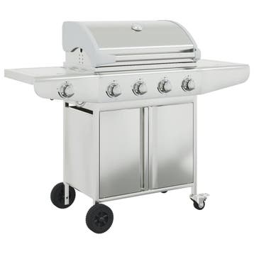 vidaXL Gasbarbecue 5 branders, Verzenden, Nieuw