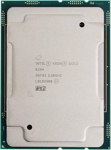 Intel Xeon Gold 6254 - 18 Cores  36 Threads, Base 3.1Ghz, Computers en Software, Processors, Refurbished, Ophalen of Verzenden