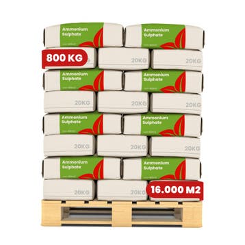 Ammoniumsulfaatmeststof (40x = 800 kg - voor 16000 m2), Tuin en Terras, Verzenden, Mest