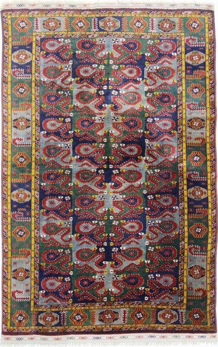 Antiek Kaukasische Kazak Shirvan ouder dan 60 jaar -, Huis en Inrichting, Stoffering | Tapijten en Kleden