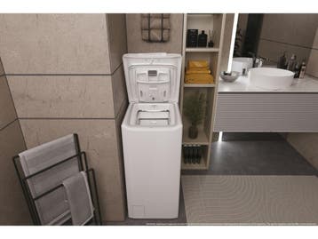 Haier THASNQ286TM5-84 - Wasmachine Bovenlader - 8kg - A -, Witgoed en Apparatuur, Wasmachines, Verzenden, Zo goed als nieuw