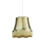 Retro hanglamp groen 45 cm - Granny, Huis en Inrichting, Lampen | Hanglampen, Verzenden, Nieuw, Stof, Retro