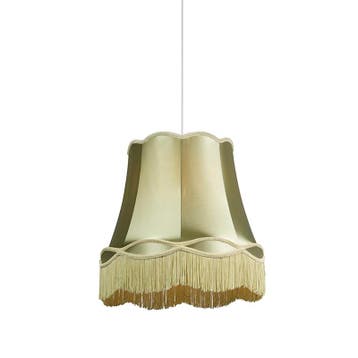 Retro hanglamp groen 45 cm - Granny, Verzenden, Nieuw, Retro