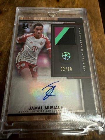 2023/24 Topps Museum Collection UEFA Jamal Musiala, Nieuw