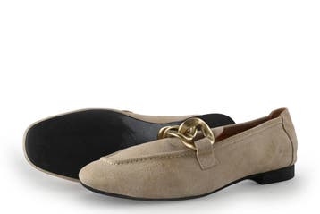 Notre-V Instappers in maat 38 Beige, Kleding | Dames, Schoenen, Notre-V, Verzenden, Zo goed als nieuw, Instappers