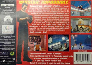 Mission: impossible (Nintendo 64 tweedehands game), Spelcomputers en Games, Games | Nintendo 64, Ophalen of Verzenden, Zo goed als nieuw