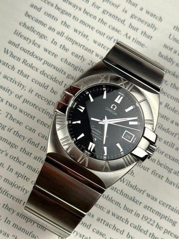 Omega - Perpetual Calendar Double Eagle Big - Heren - 2009, Nieuw