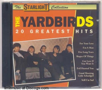 cd - Yardbirds - 20 Greatest Hits, Verzenden, Zo goed als nieuw
