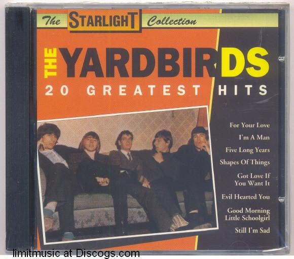 cd - Yardbirds - 20 Greatest Hits, Cd's en Dvd's, Cd's | Overige Cd's, Zo goed als nieuw, Verzenden