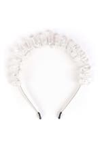 Haarband Bergkristal Zilver Helder Kristal Diadeem Fantasy E, Ophalen of Verzenden, Nieuw, Carnaval, Accessoires