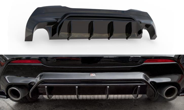 Aggressive Diffuser voor BMW 1 Serie F40 M-Pack / M135i, Auto diversen, Tuning en Styling, Ophalen of Verzenden