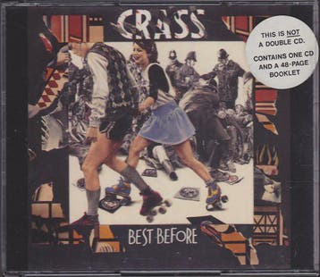 cd digi - Crass - Best Before, Verzenden, Zo goed als nieuw