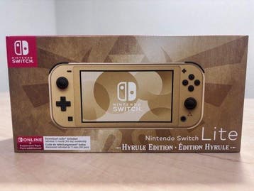 Nintendo - Switch Lite - Sealed Hyrule Edition Helemaal, Nieuw