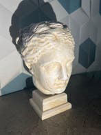 sculptuur, La tête dHygie - 30 cm - Gips, Antiek en Kunst, Antiek | Keramiek en Aardewerk