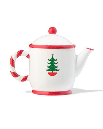HEMA Theepot 22x12x17cm keramiek kerst, Verzenden