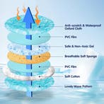 Koelmat Hond & Kat - 62x62 cm - Blauw - Nobleza •, Dieren en Toebehoren, Verzenden, Zo goed als nieuw