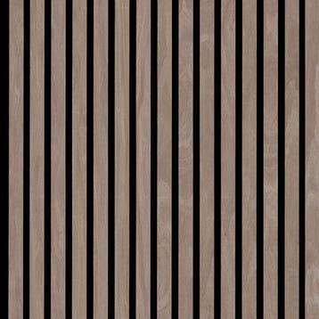 Akoestische panelen  280 x 60 x 2.4 cm - Eiken Walnoot, Ophalen of Verzenden, Nieuw, Overige materialen, 20 tot 50 mm