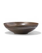 HEMA Saladeschaal Ø28.5cm Puur aardewerk donkerbruin, Huis en Inrichting, Keuken | Servies, Verzenden, Nieuw