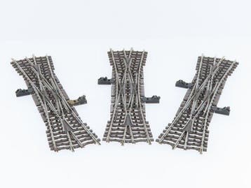 Märklin H0 - 2275 - Modeltreinsporen (3) - 3-delig railkavel, Nieuw