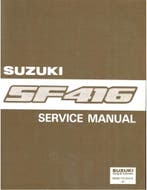 1991 SUZUKI SWIFT WERKPLAATSHANDBOEK ENGELS, Auto diversen, Handleidingen en Instructieboekjes