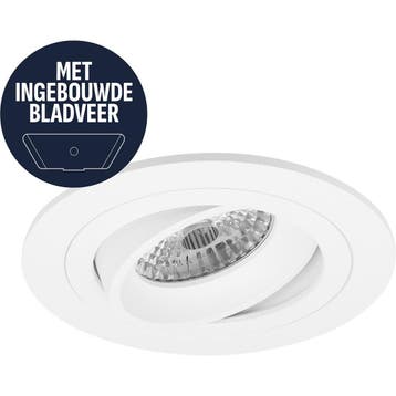 Spot Armatuur GU10 - Pragmi Motion - GU10 Inbouwspot met, Ophalen of Verzenden, Nieuw, Overige fittingen, Plafondspot of Wandspot