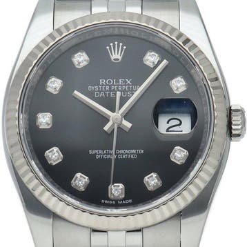 Rolex - Datejust 36 Mens Watch 10P Diamond Jubilee -, Nieuw