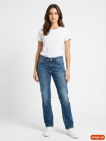 Tommy Hilfiger Jeans Dames maat WW36 / L34 Blauw Vintage, Ophalen of Verzenden, Nieuw