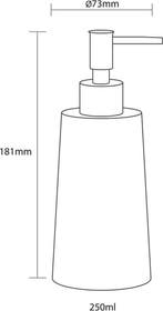 Sealskin Pierra Zeepdispenser 275 ml vrijstaand - Wit, Ophalen of Verzenden, Nieuw