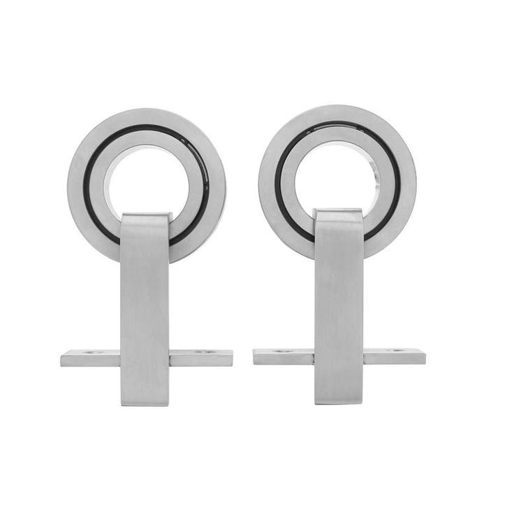 Intersteel Set van 2 hangrollen Modern Top 15,5cm - RVS, Doe-het-zelf en Verbouw, Deuren en Horren, Nieuw, Verzenden