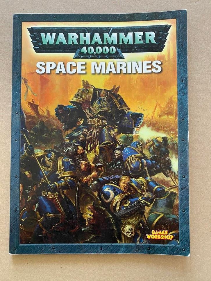 Codex: Space Marines (Warhammer 40.000 - 5e Editie) NIEUW, Hobby en Vrije tijd, Wargaming, Warhammer 40000, Boek of Catalogus