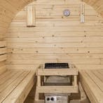 Barrelsauna Spitsbergen - Incl. saunakachel - Ø 190 cm - 3,6, Verzenden, Nieuw