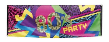 Banner 80 disco party, Ophalen of Verzenden, Nieuw