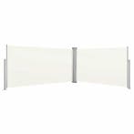 vidaXL Windscherm uittrekbaar 160x600 cm crème, Verzenden, Nieuw