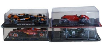 1:24 - Model sportwagen (4) - Lotto con 4 Modelli F1, Hobby en Vrije tijd, Nieuw