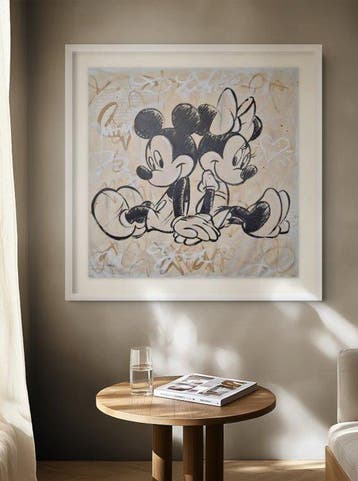 Hipo (1988) - Mickey & Minnie Mouse - Together (XXL One of a