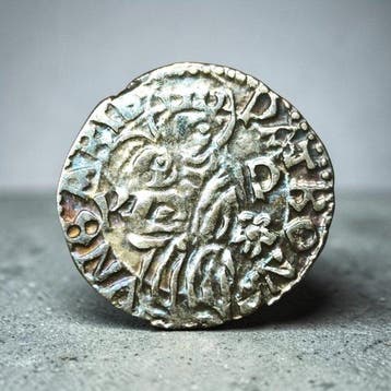 Hongarije, middeleeuws. Matthias Corvinus 1458-1490. Denar