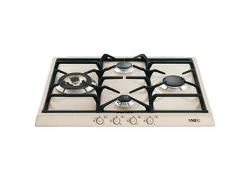 SMEG Cortina SR764PO - Gaskookplaat - 60 cm - Retro - Crème, Verzenden, Nieuw