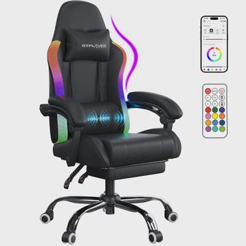 GTPLAYER Ergonomische Gaming & Kantoorstoel met LED Verlicht, Verzenden, Nieuw