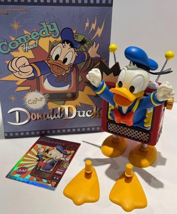 MORSTORM- 2Disney collectible figures - Figuur - Donald Duck, Nieuw