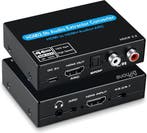DrPhone ARC6 HDMI Audio & ARC Extractor 4K@60HZ - HDMI met S, Verzenden, Nieuw