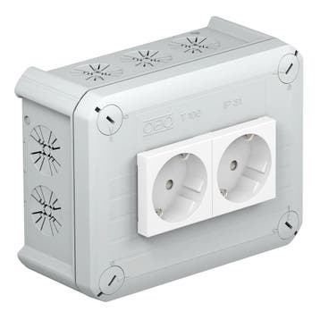 OBO T-Box  Wand/Plafond Kabeldoos - 2007821, Verzenden, Nieuw, Overige typen