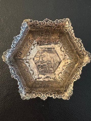 Amsterdam Assay Office - Brandewijnkom - .950 zilver - 1814