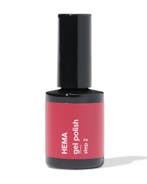 HEMA Gel nagellak 54 ruby red, Verzenden, Nieuw, Rood