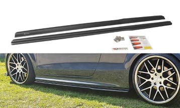 Zijskirts Diffusers Audi TT S/ TT S-Line 8J Glanzend Zwart, Ophalen of Verzenden, Nieuw