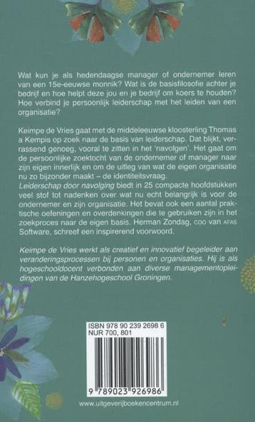 Leiderschap door navolging 9789023926986 Keimpe de Vries, Verzenden, Zo goed als nieuw, Keimpe de Vries