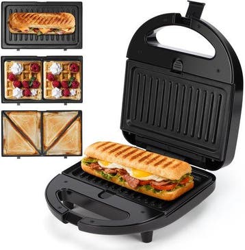 Tosti apparaat - Tosti ijzer - Contactgrill - Grill apparaat, Verzenden, Zo goed als nieuw