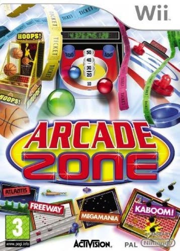 Arcade Zone (Nintendo Wii), Verzenden, Gebruikt